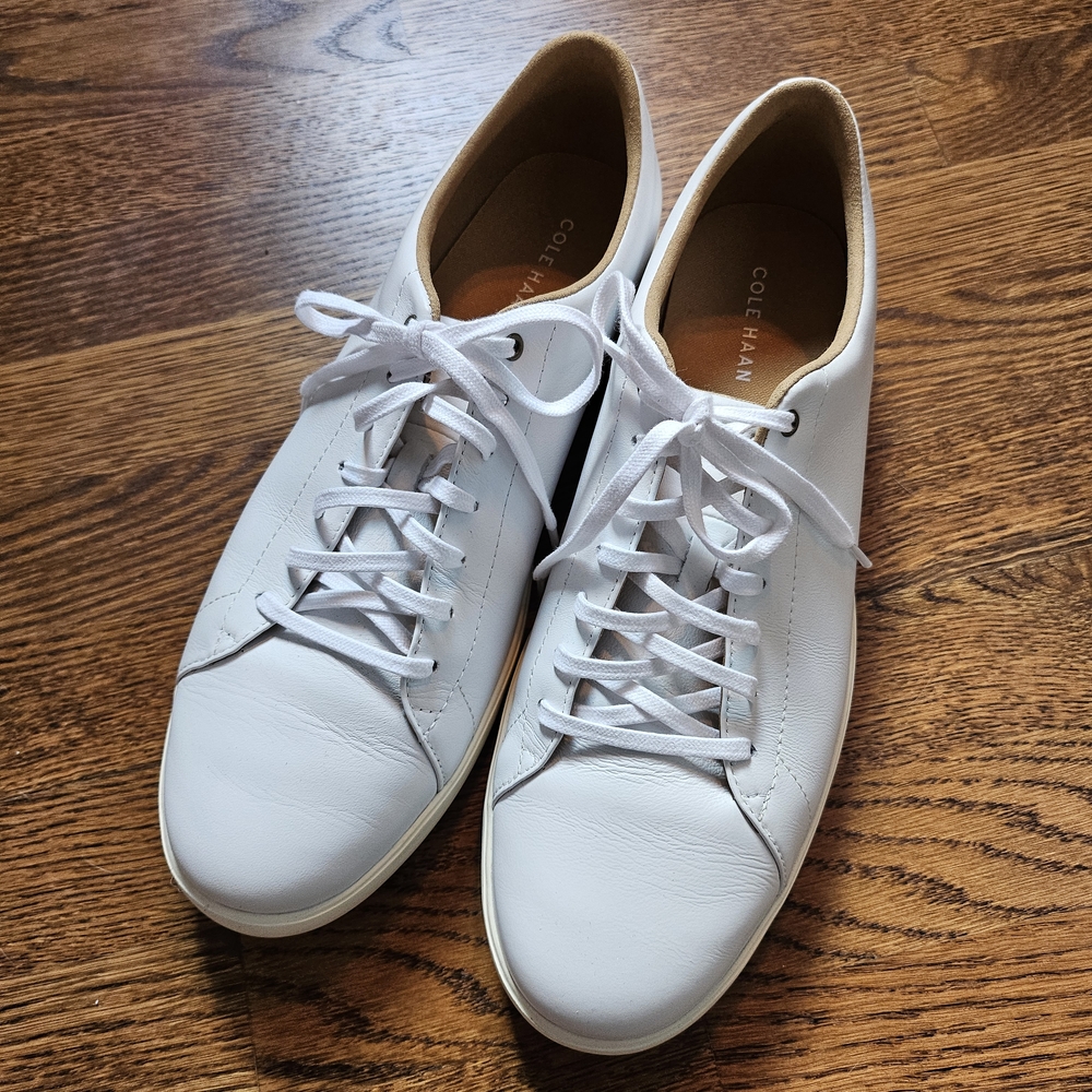 Cole Haan Men's White Sneakers
